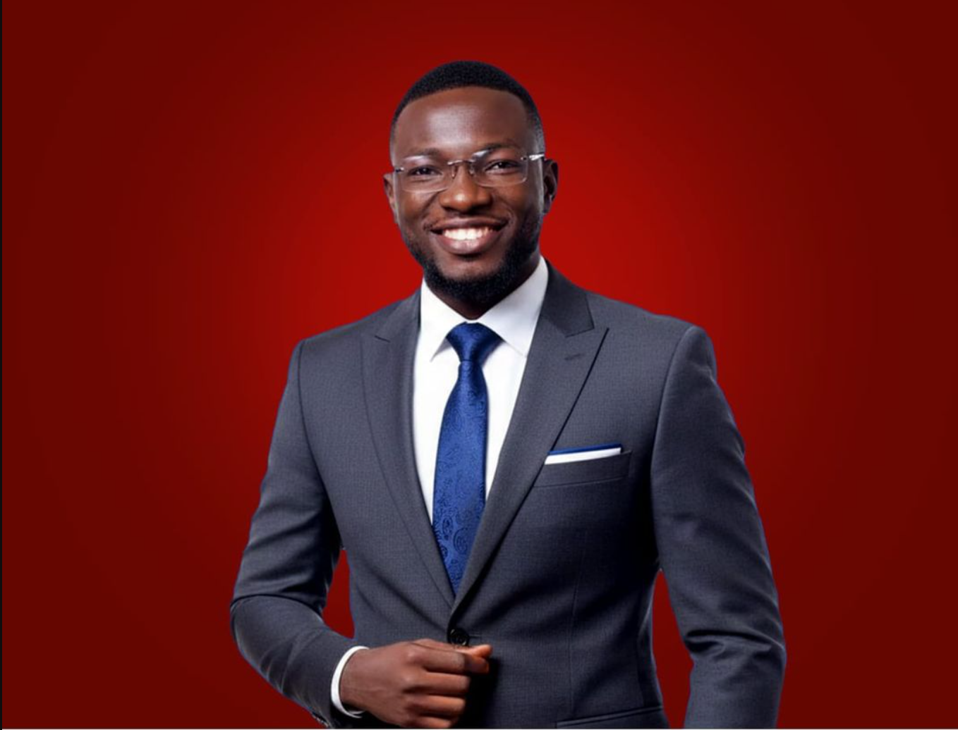 Professional with laptop